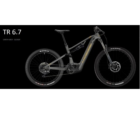 Lapierre OVERVOLT TR 6.7 Earth Grey E-MTB Bosch Performance Line CX Motor 750wh Battery 2024